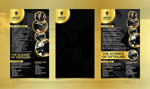 Menu Design by 3Guys for alchemist garage detailing | Design: #30260384