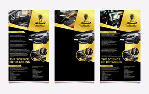 Menu Design by 3Guys for alchemist garage detailing | Design: #30275854