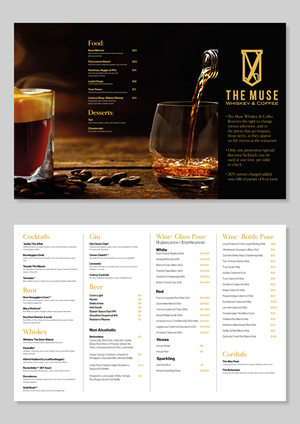 Menu Design by MarkoE for this project | Design #30285308