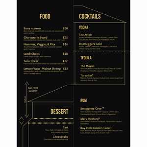 Menu Design by Alexia93 for this project | Design: #30300174