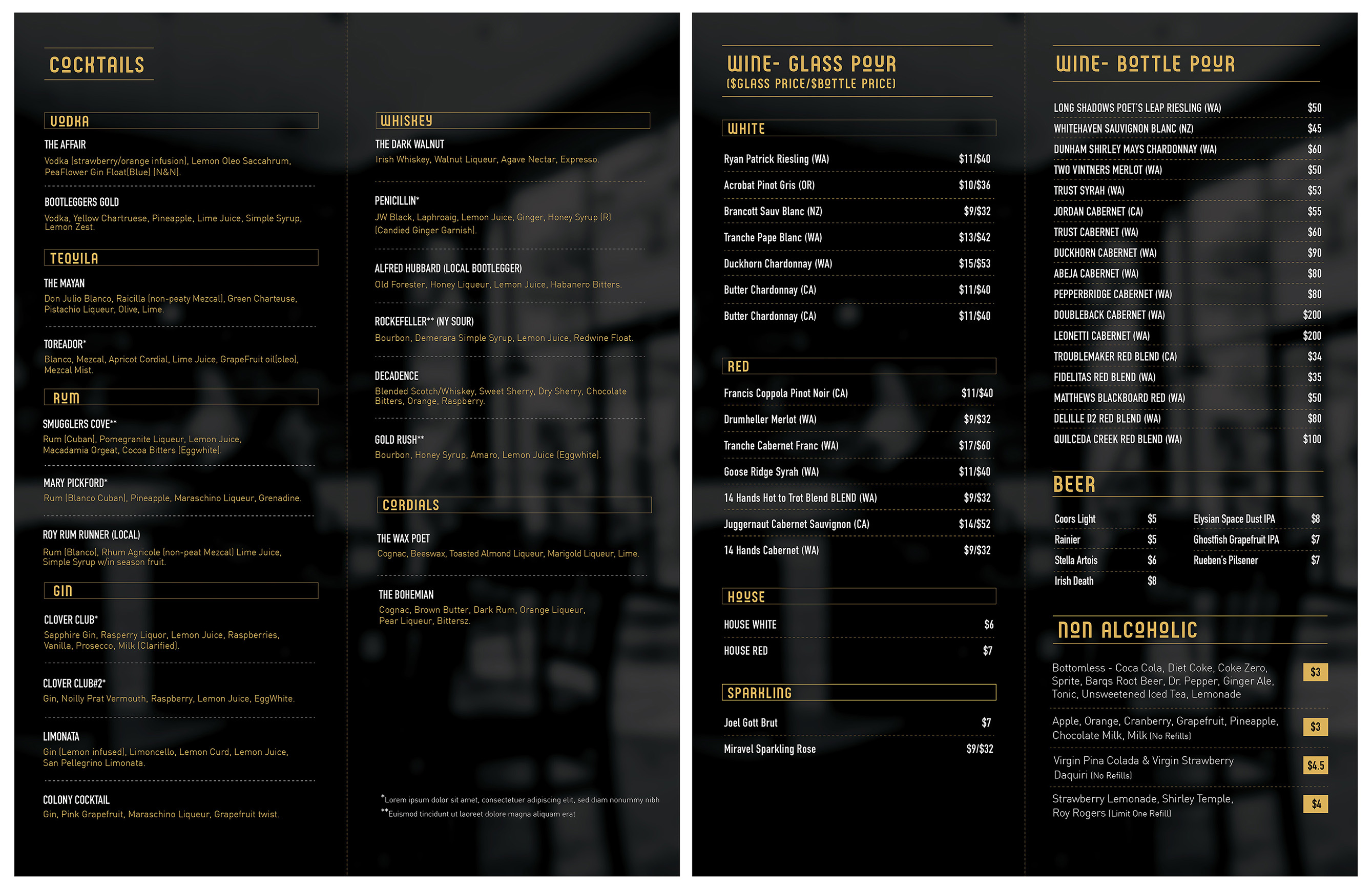 Design de Menu par Serafinloremipsum pour ce projet | Design #30304944