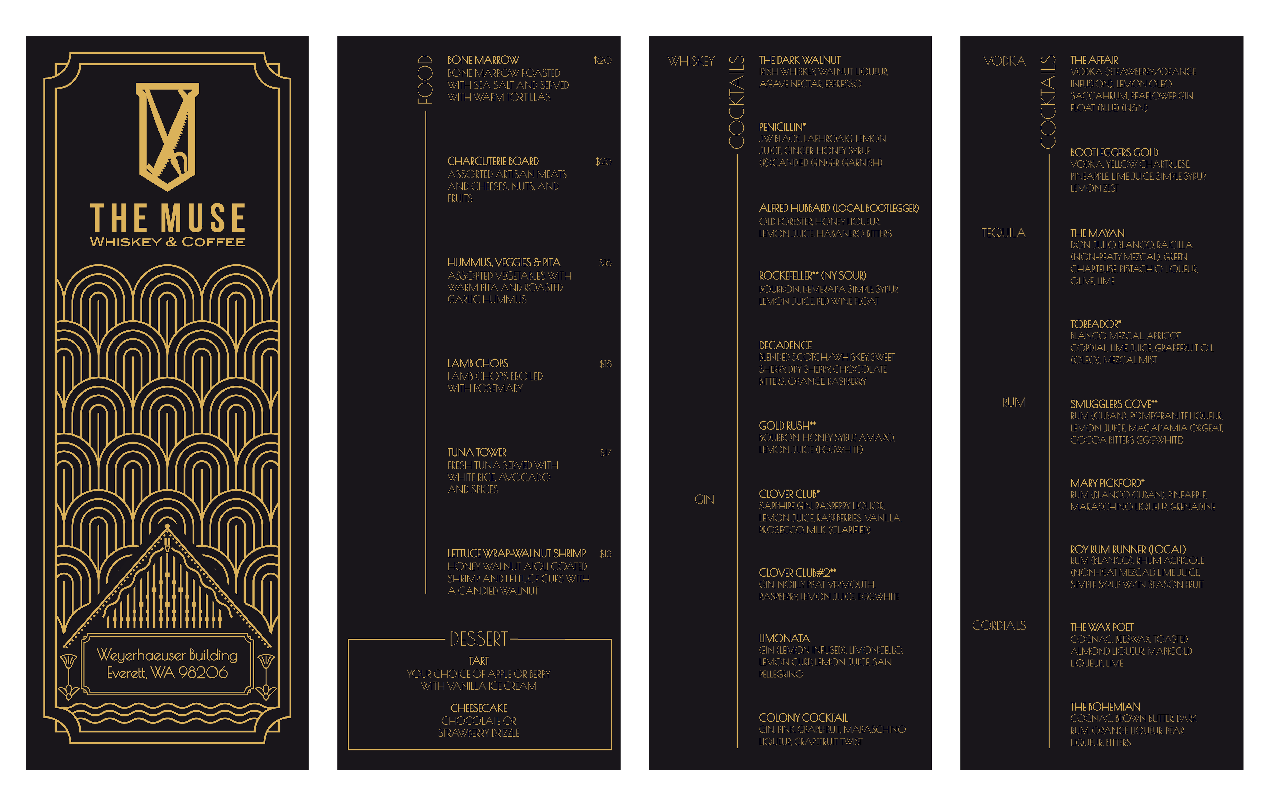 Design de Menu par Pamela Mannino and Scott Bonas pour ce projet | Design #30320944