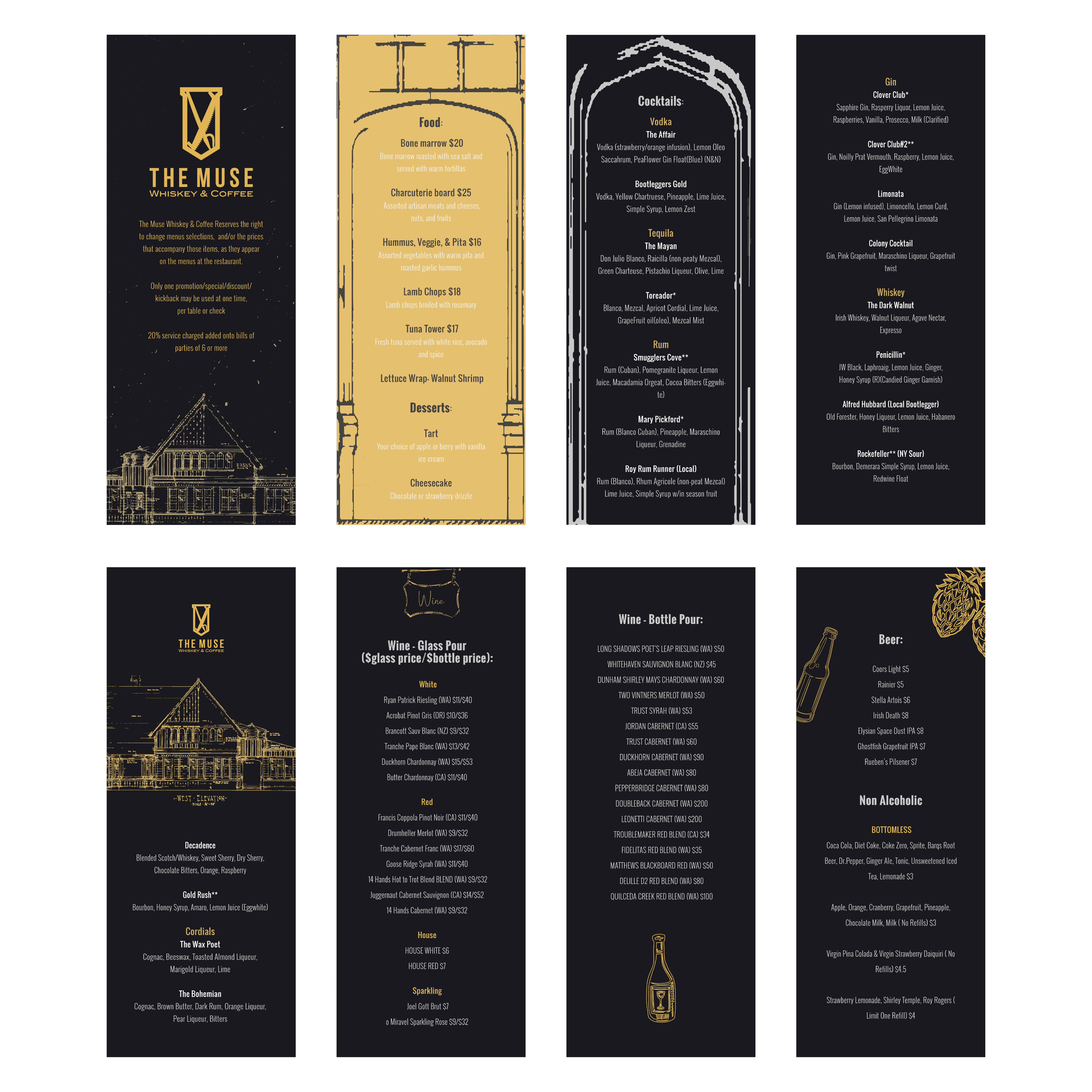 Menu Design by Dana_Vidana for this project | Design #30280421