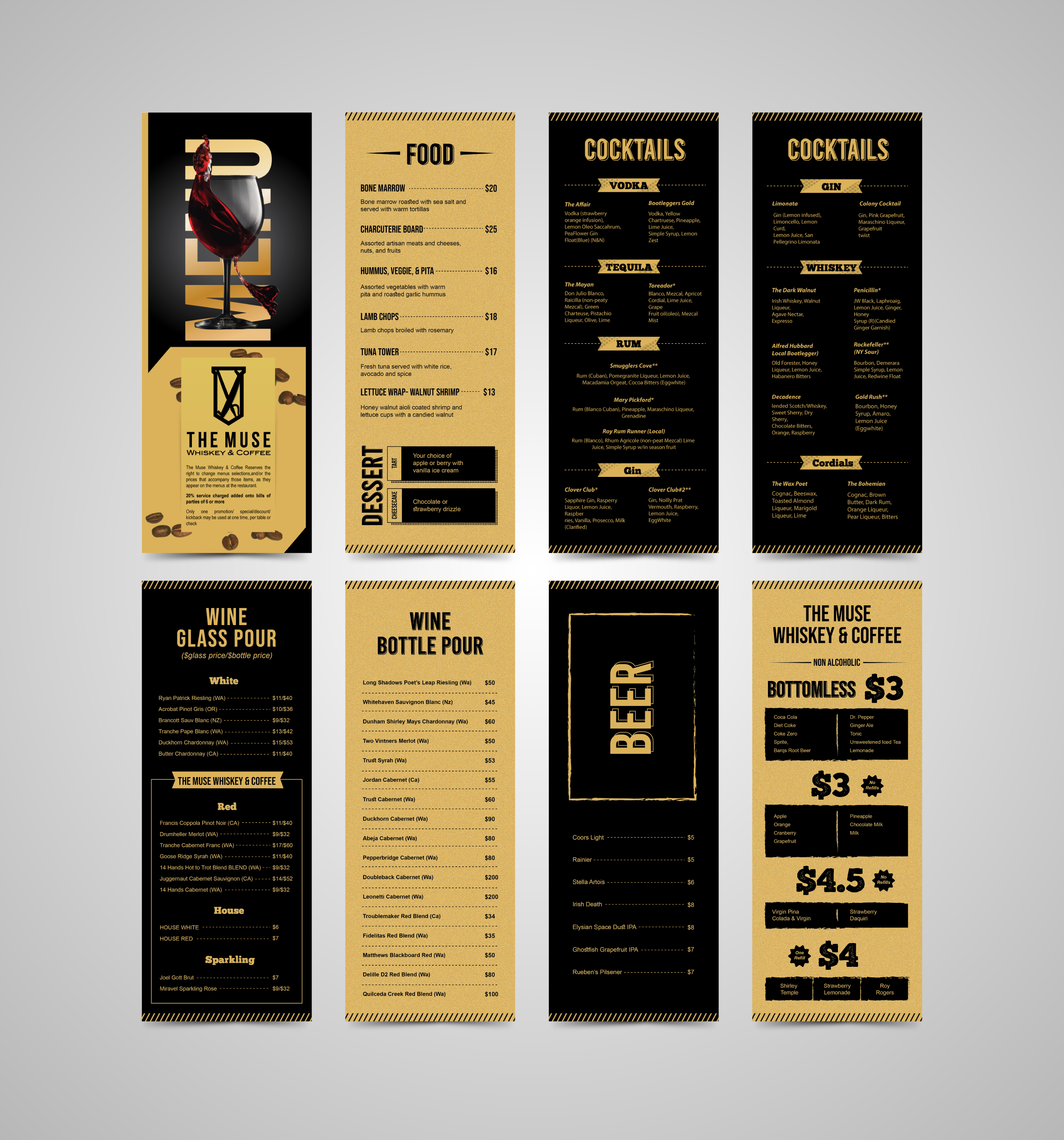 Design de Menu par JK18 pour ce projet | Design #30255880