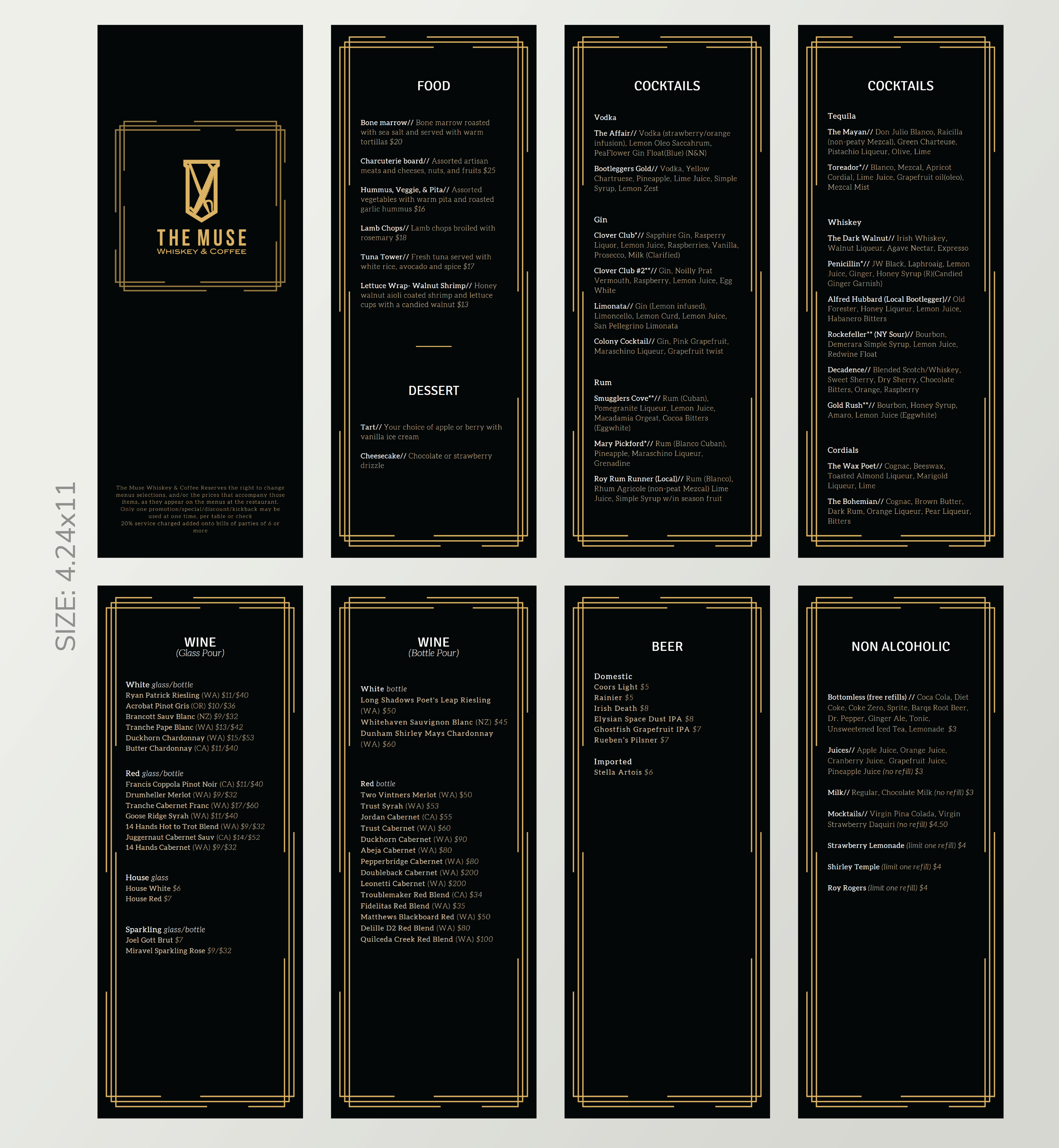 Design de Menu par LRQ Art and Designs pour ce projet | Design #30260500