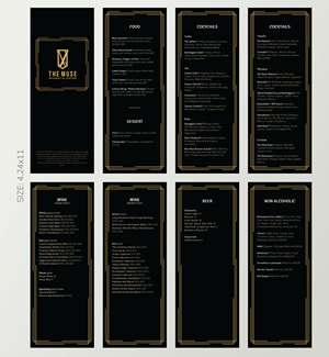 Menu Design by LRQ Art and Designs for this project | Design: #30260500