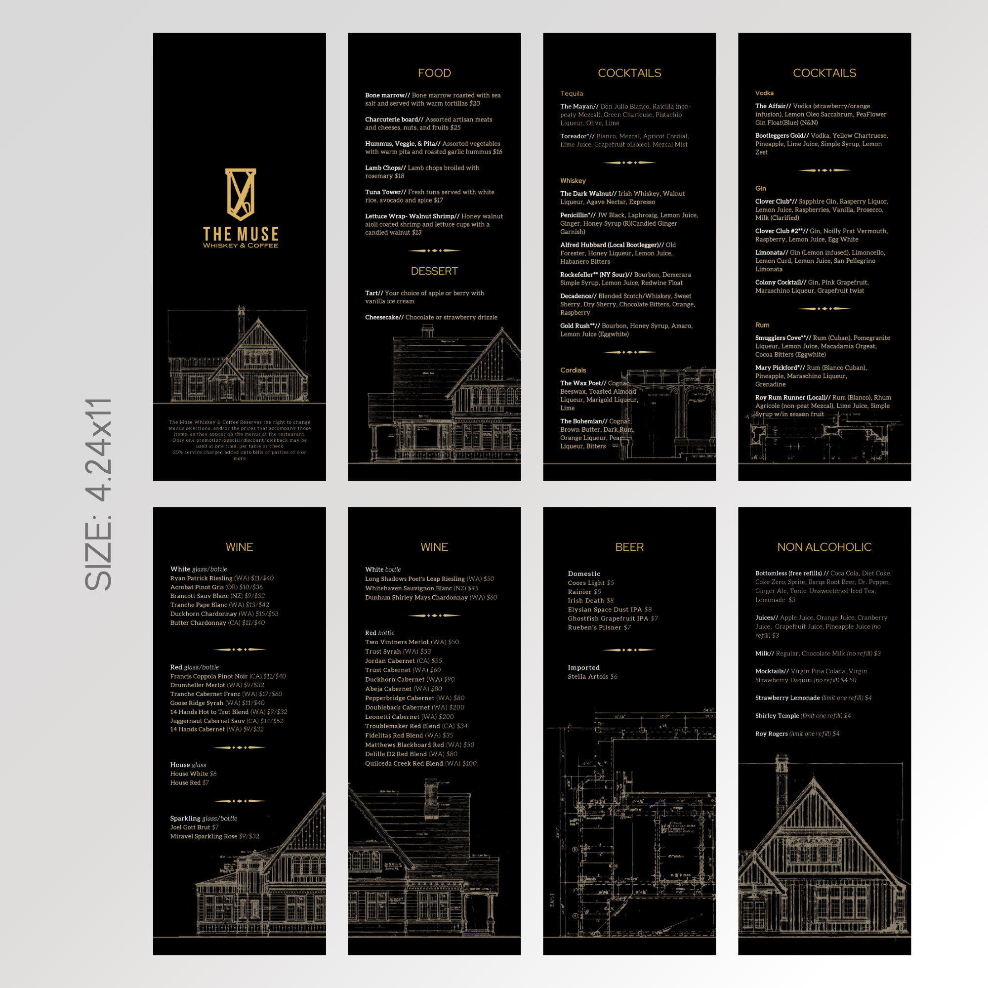 Design de Menu par LRQ Art and Designs pour ce projet | Design #30276567