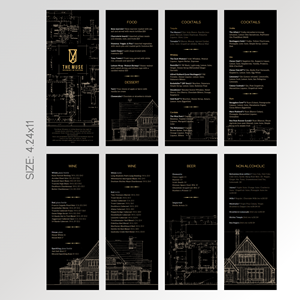 Menu Design by LRQ Art and Designs for this project | Design: #30276578