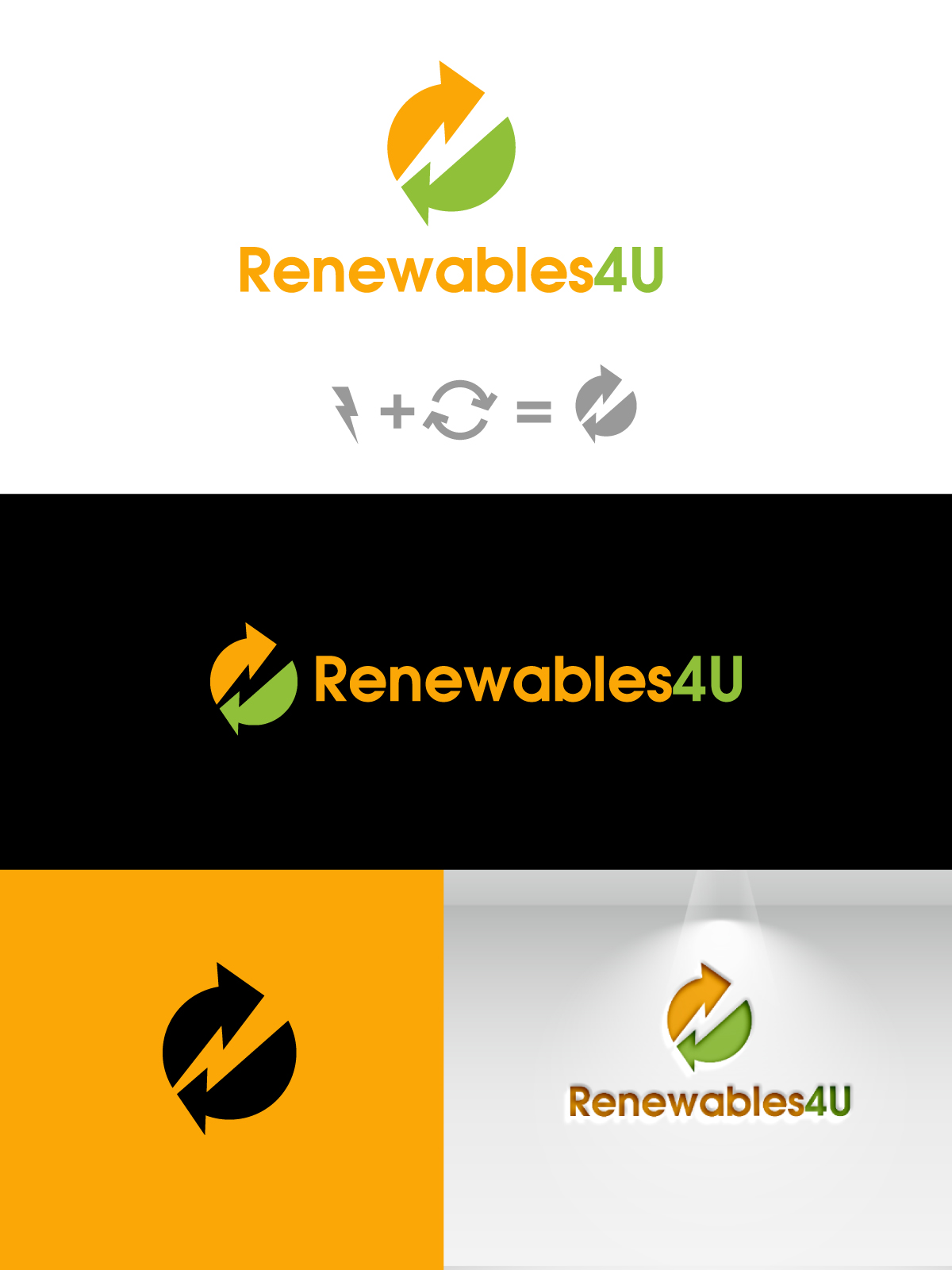 Logo Design by Farhad Kreative for Renewables4U | Design #30250334