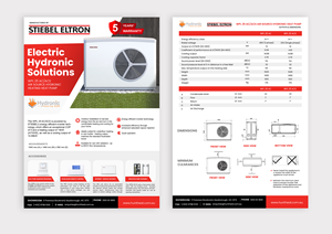 Brochure Design by DeriMH for Hydronic Heating NSW | Design: #30253058