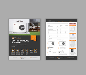 Brochure Design by mscreations.lk for Hydronic Heating NSW | Design: #30256968