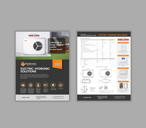 Brochure Design by mscreations.lk for Hydronic Heating NSW | Design: #30259299