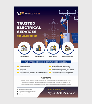 Flyer Design by aymastudio for this project | Design #30252065