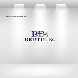 Logo Design by RS_Design for Bertie Bs Home & Lifestyle Ltd | Design: #30256147