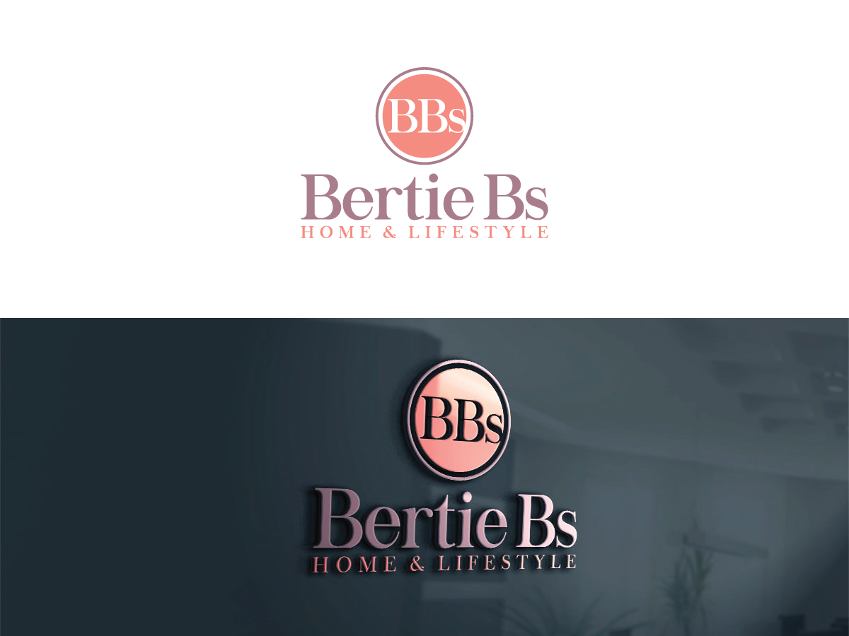 Logo Design by 439 Creations for Bertie Bs Home & Lifestyle Ltd | Design #30256879