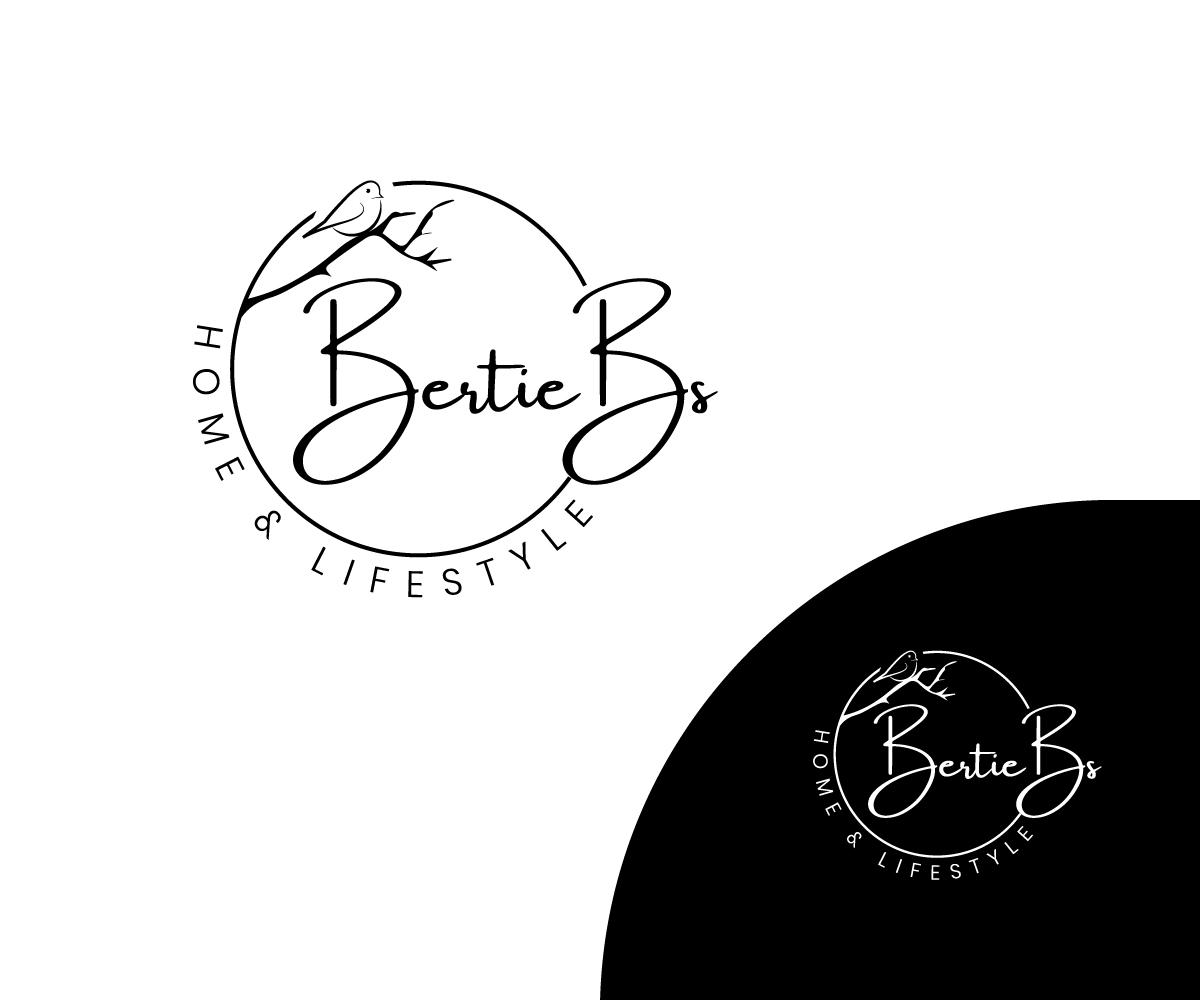 Logo Design by Kavth for Bertie Bs Home & Lifestyle Ltd | Design #30298626