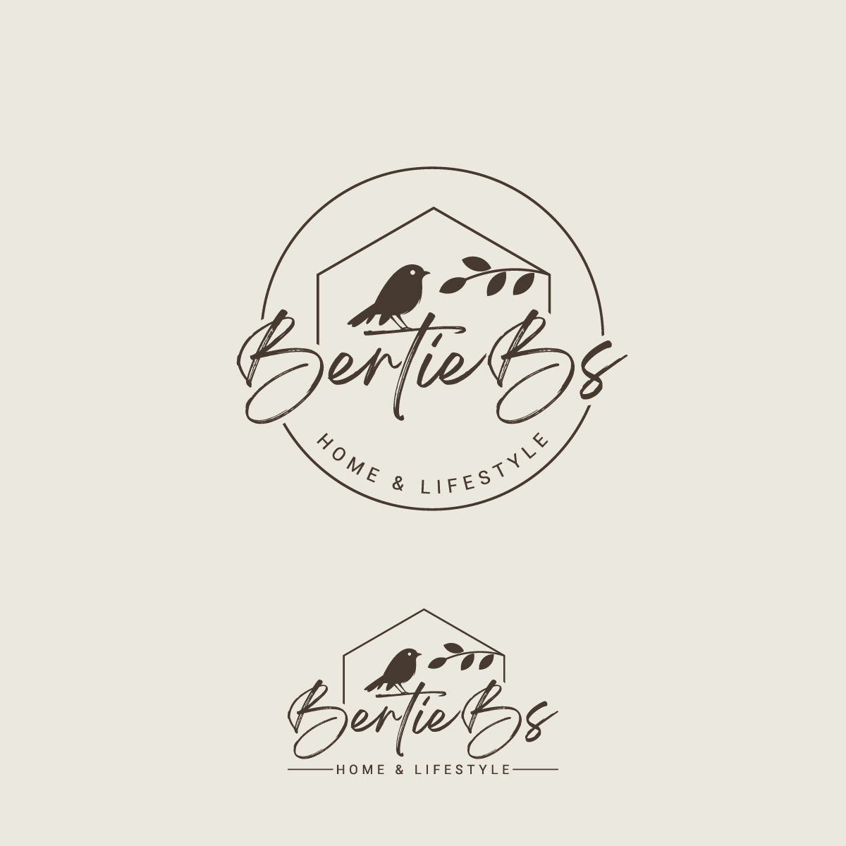 Logo Design by MagicArt Pix for Bertie Bs Home & Lifestyle Ltd | Design #30255082