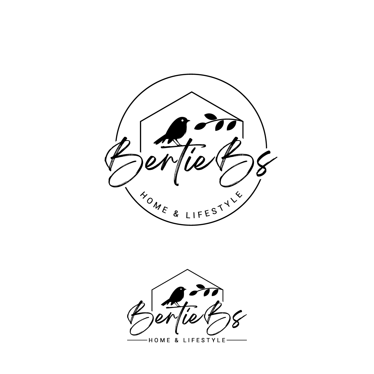 Logo Design by MagicArt Pix for Bertie Bs Home & Lifestyle Ltd | Design #30258210