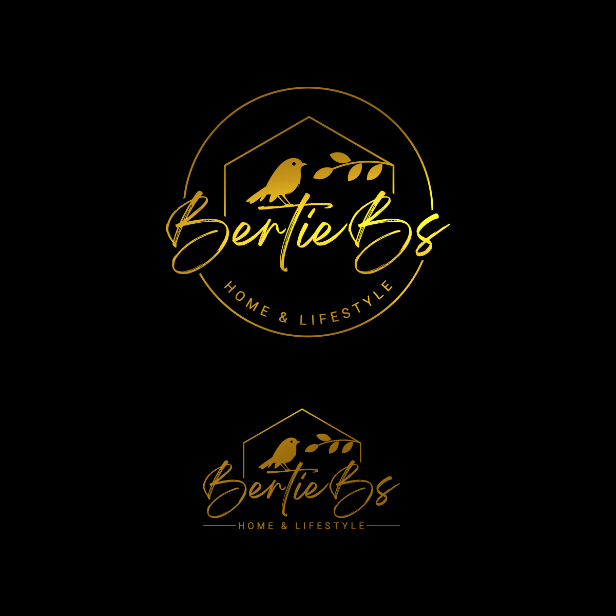 Logo Design by MagicArt Pix for Bertie Bs Home & Lifestyle Ltd | Design #30258212