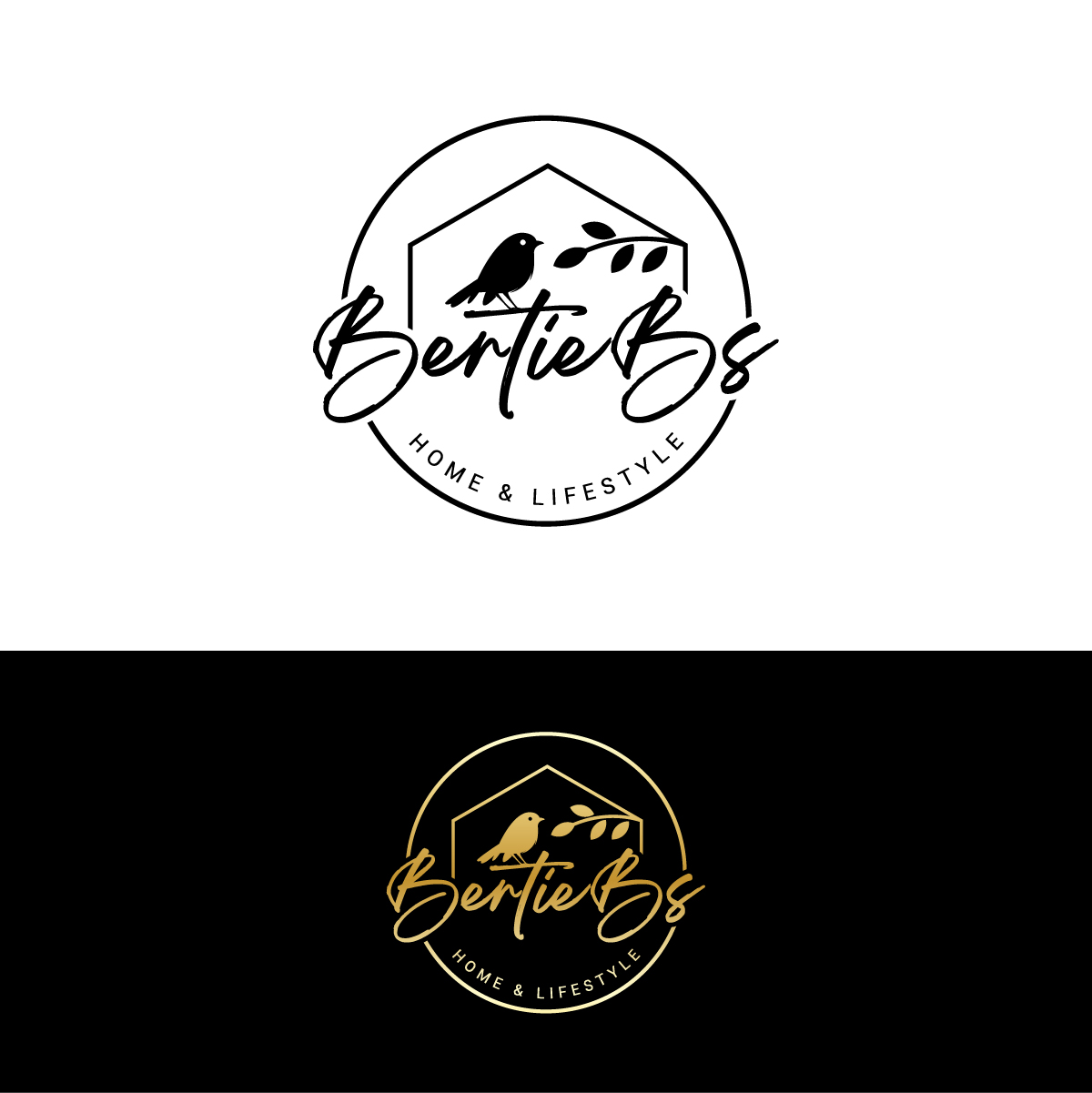 Logo Design by MagicArt Pix for Bertie Bs Home & Lifestyle Ltd | Design #30283678