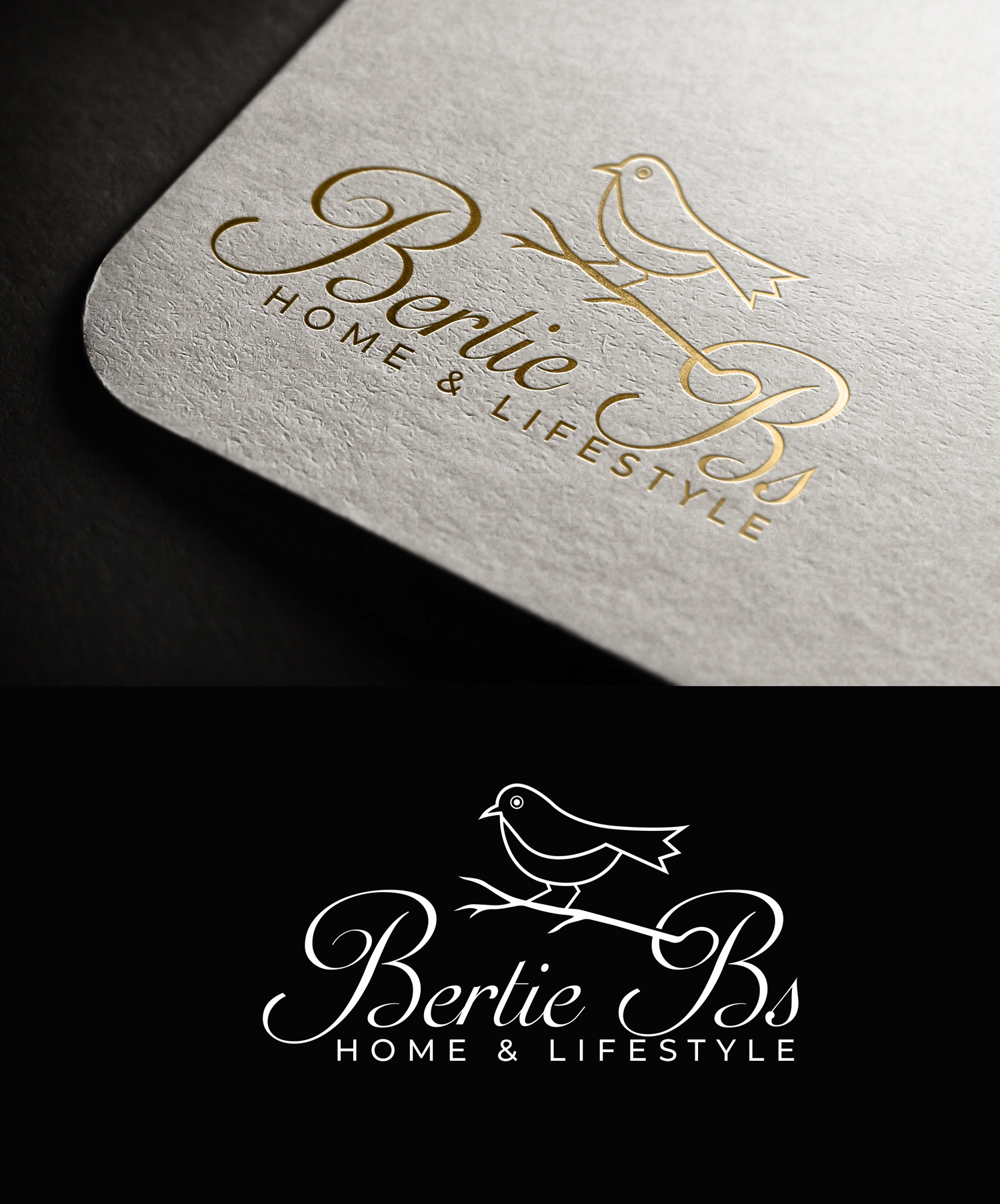 Logo Design by M Art & Design for Bertie Bs Home & Lifestyle Ltd | Design #30255376