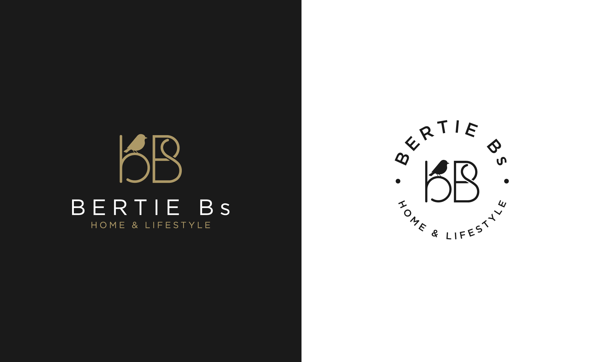 Logo Design by Deejah for Bertie Bs Home & Lifestyle Ltd | Design #30264918