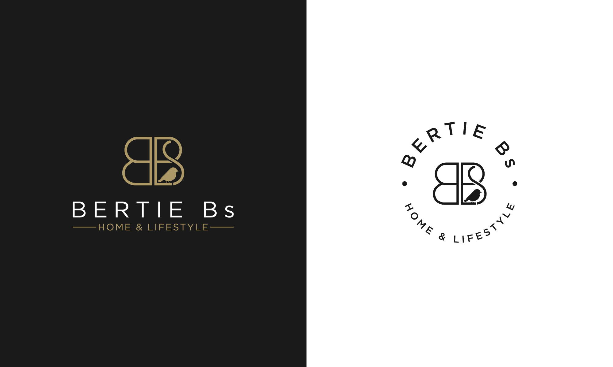 Logo Design by Deejah for Bertie Bs Home & Lifestyle Ltd | Design #30264931