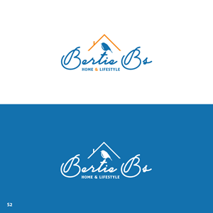 Logo Design by Sujit Banerjee for Bertie Bs Home & Lifestyle Ltd | Design: #30257911