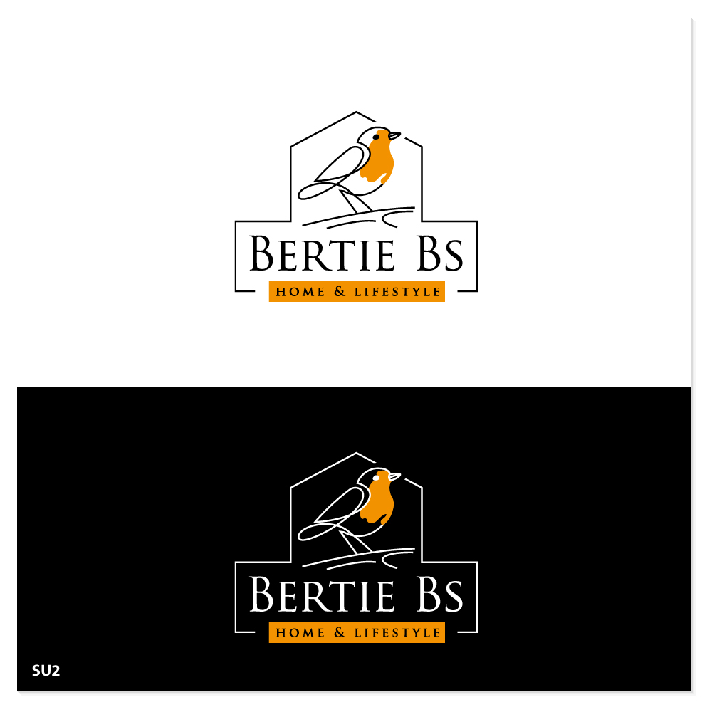 Logo Design by Sujit Banerjee for Bertie Bs Home & Lifestyle Ltd | Design #30257913