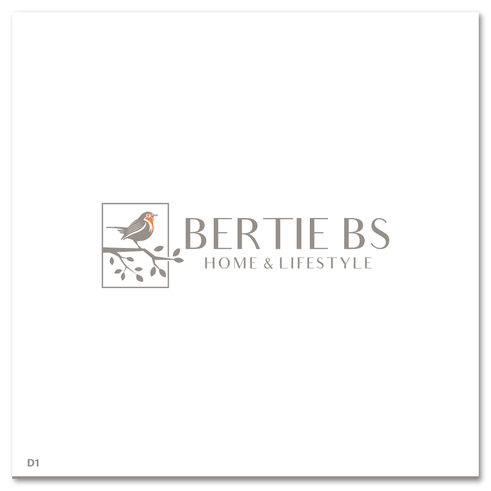 Logo Design by Sujit Banerjee for Bertie Bs Home & Lifestyle Ltd | Design #30257915