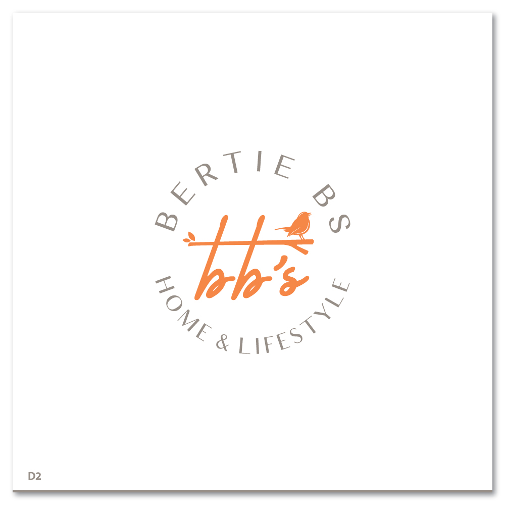 Logo Design by Sujit Banerjee for Bertie Bs Home & Lifestyle Ltd | Design #30257916
