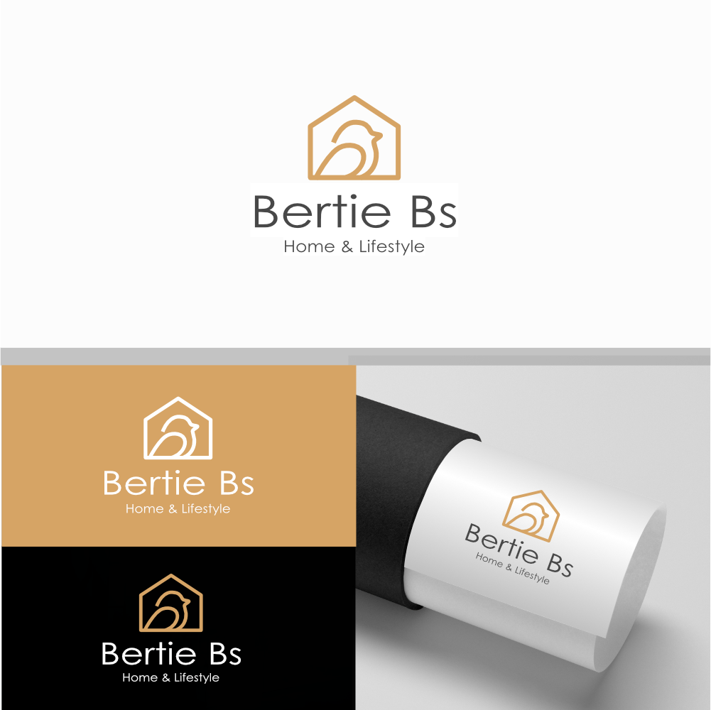 Logo Design by DARMAWAN design for Bertie Bs Home & Lifestyle Ltd | Design #30254702