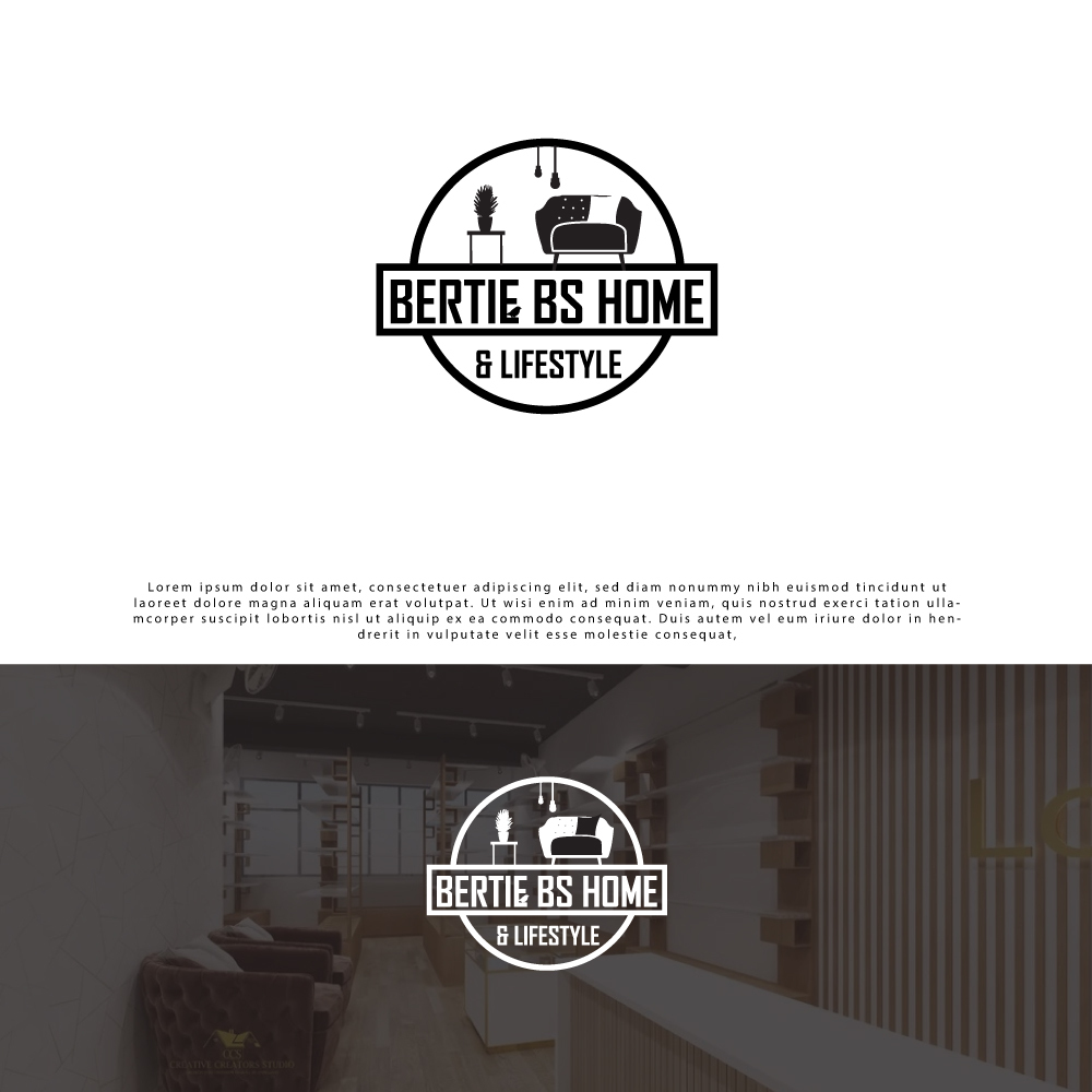 Logo Design by Tan-D for Bertie Bs Home & Lifestyle Ltd | Design #30267704