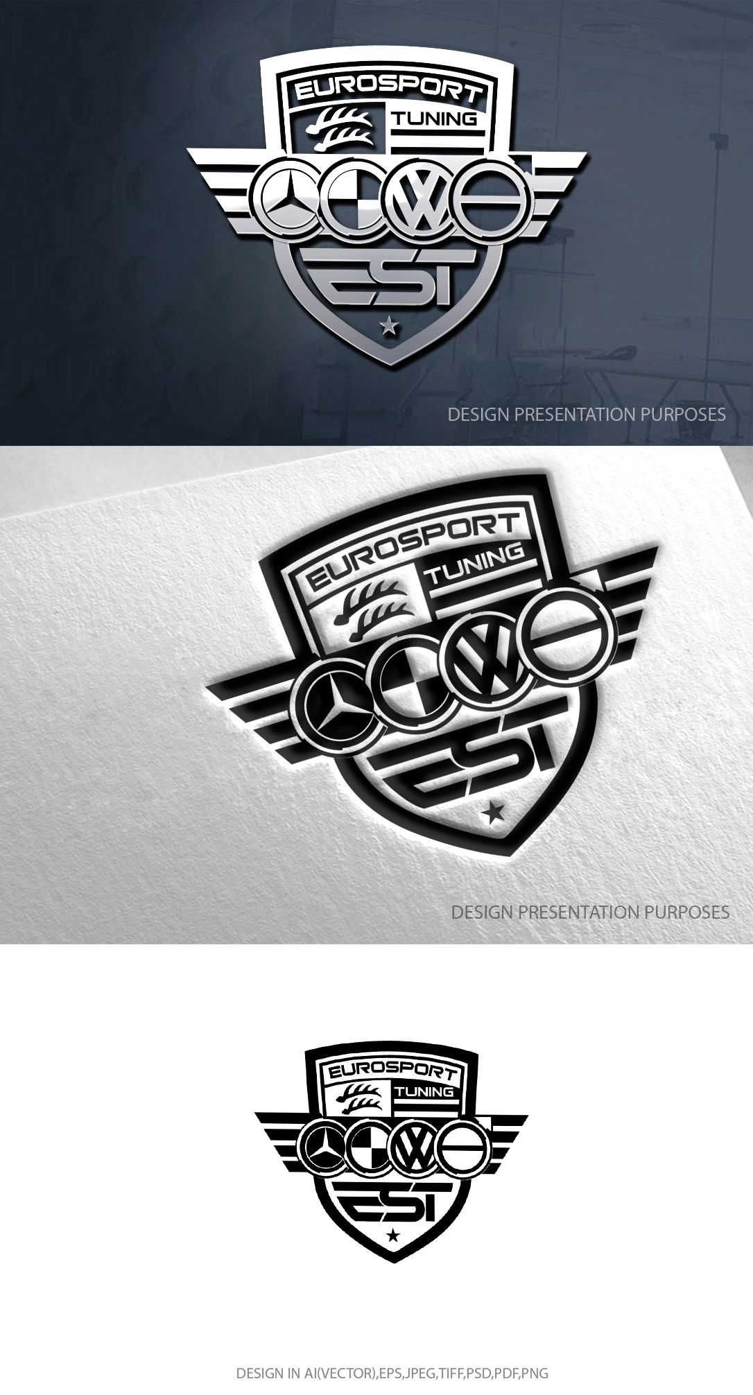 Logo Design by zebronicgraphic for EuroSport Tuning | Design #30268034