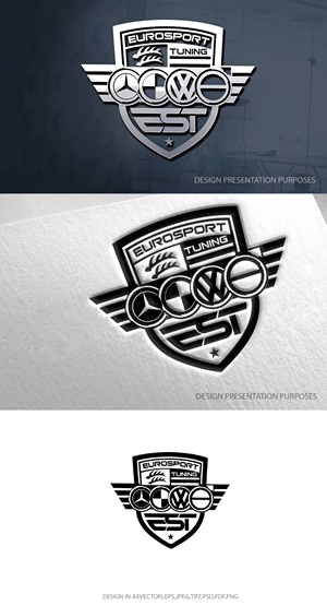 Logo Design by zebronicgraphic for EuroSport Tuning | Design: #30268034