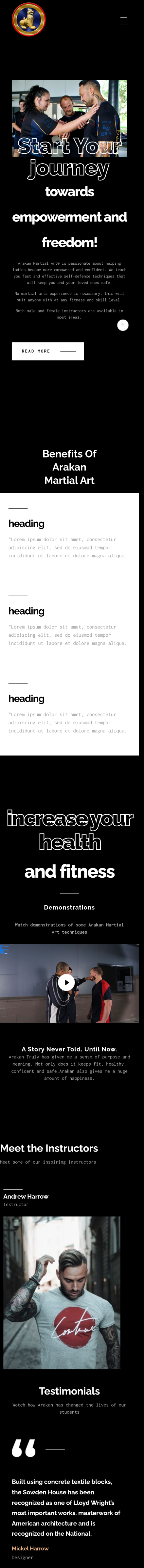 Web Design by iAbdelrahman Moustafa for this project | Design #30261626