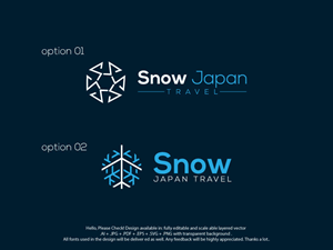 Logo-Design von skart für Snow Japan Travel | Design: #30319231