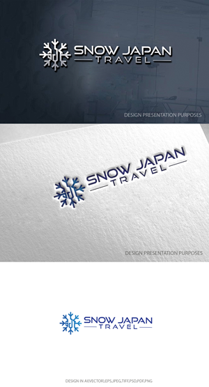Logo-Design von zebronicgraphic für Snow Japan Travel | Design: #30284728