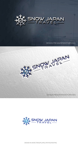 Logo-Design von zebronicgraphic für Snow Japan Travel | Design: #30284739