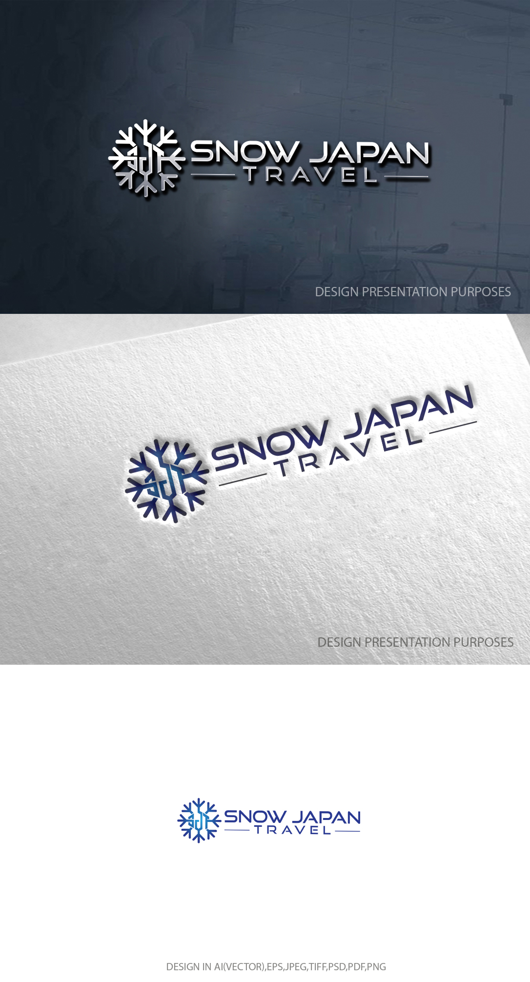 Design de Logo par zebronicgraphic pour Snow Japan Travel | Design #30292828