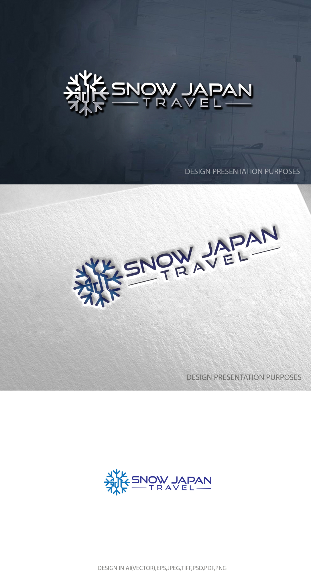 Design de Logo par zebronicgraphic pour Snow Japan Travel | Design #30292848