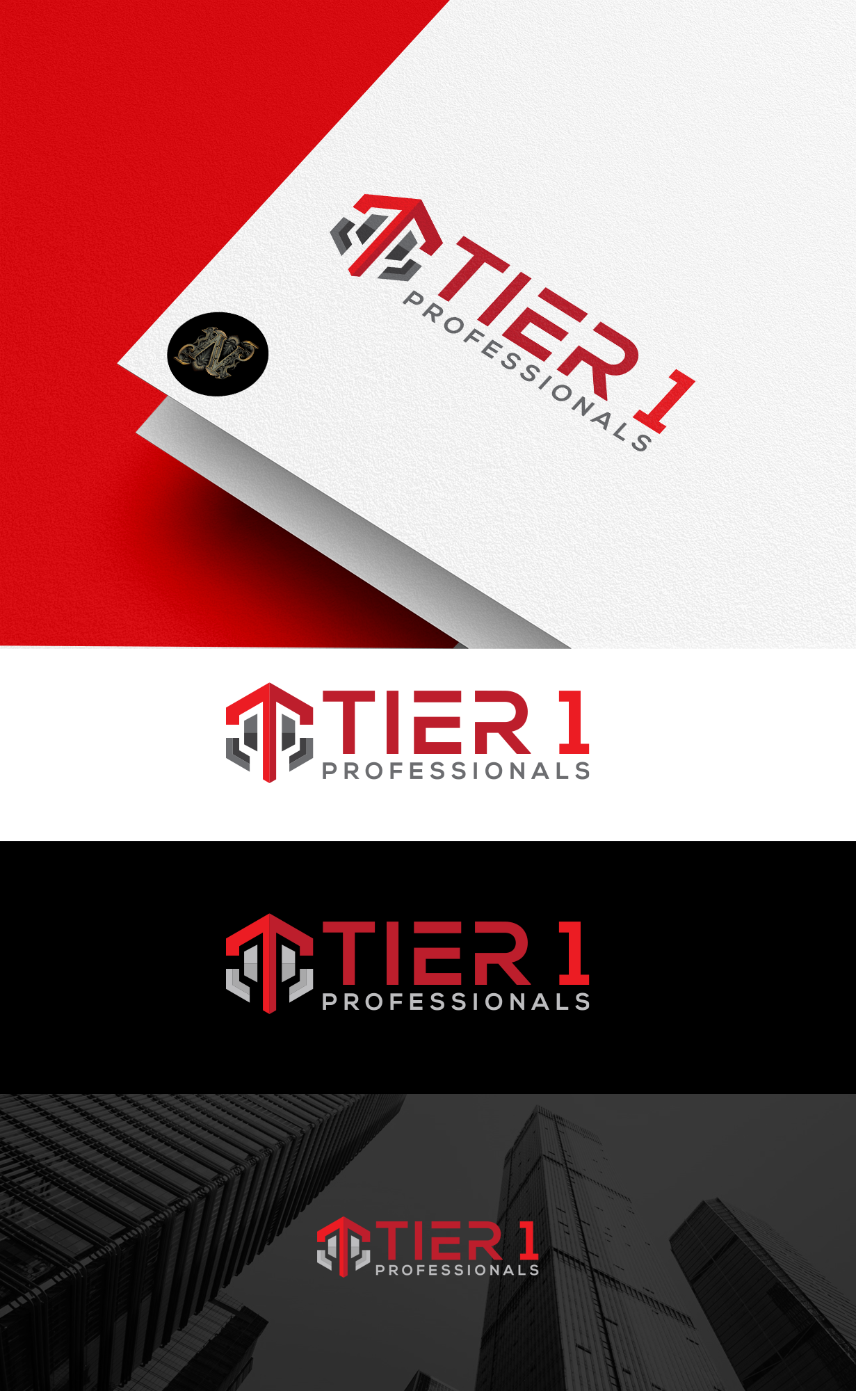 Diseño de Logo por END™ para Tier 1 Professionals | Diseño #30304301