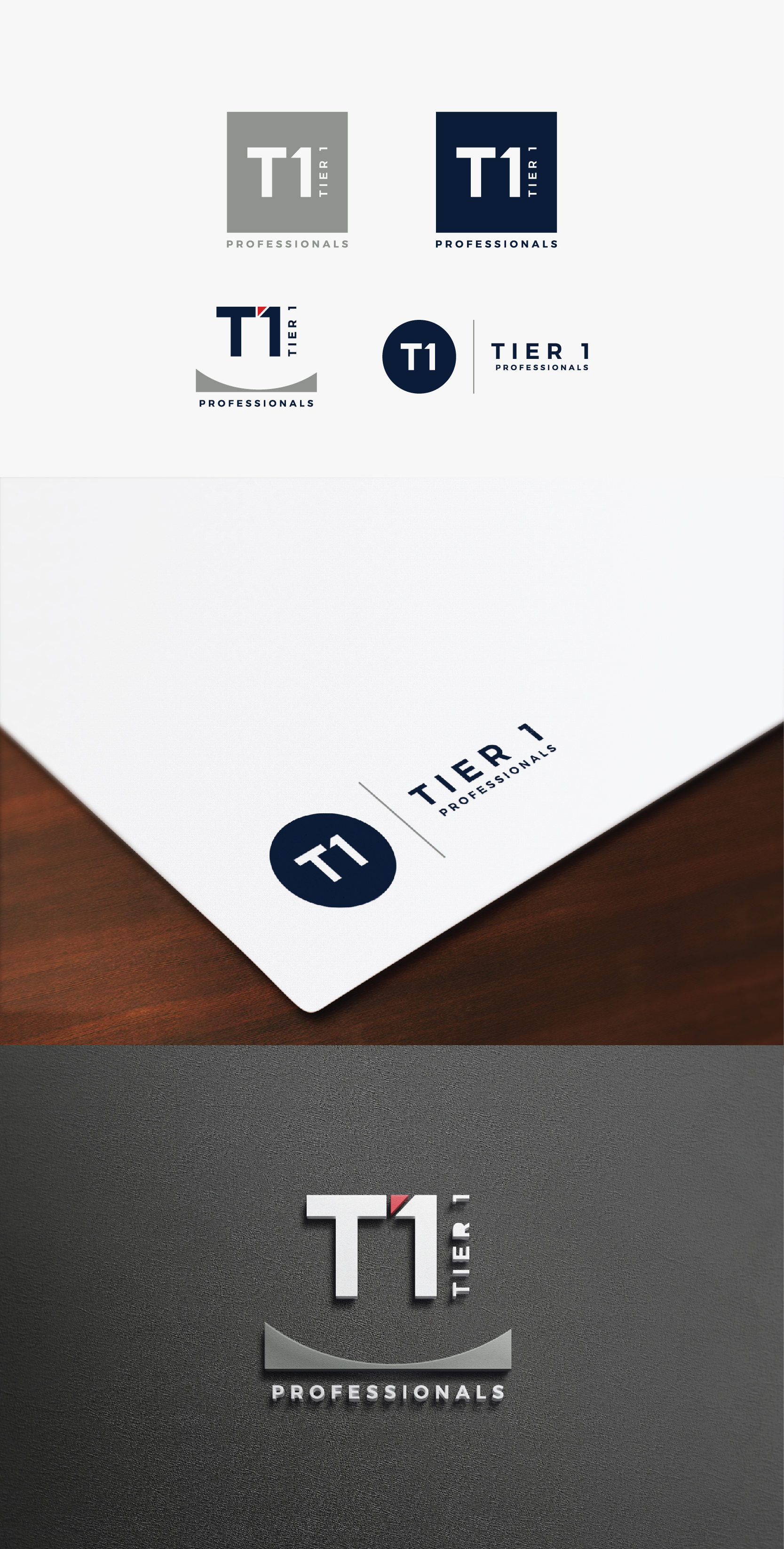 Logo Design by IMilenovic for Tier 1 Professionals | Design #30277626
