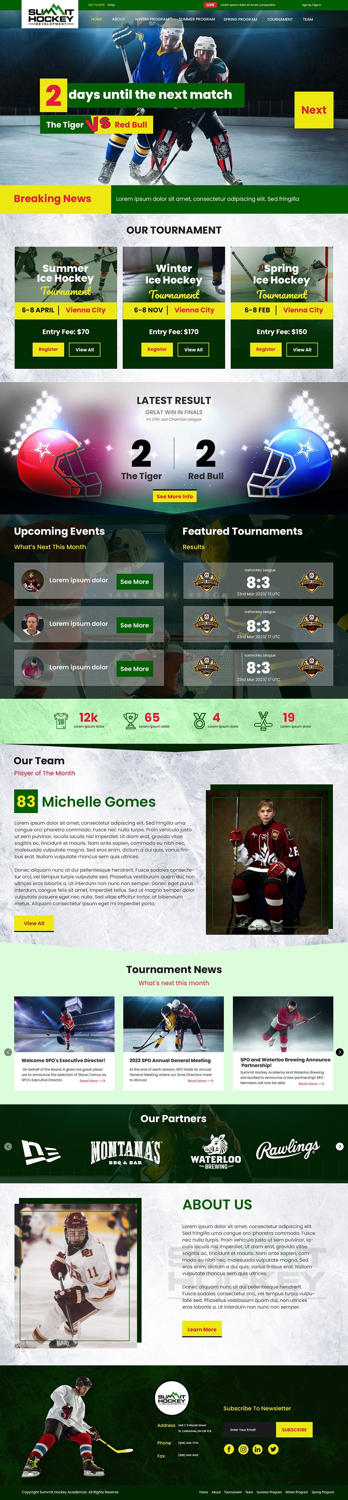 Web Design by creative.bugs for this project | Design #30271961