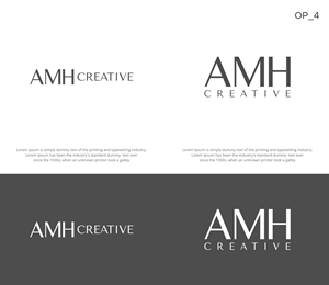 Logo Design by SanaPixel for AMH Consulting PLLC | Design: #30291750