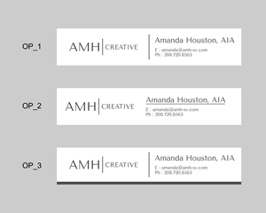 Logo Design by CIG Designer for AMH Consulting PLLC | Design: #30305099