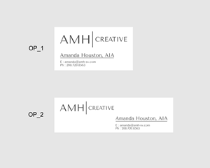 Logo Design by CIG Designer for AMH Consulting PLLC | Design: #30305101