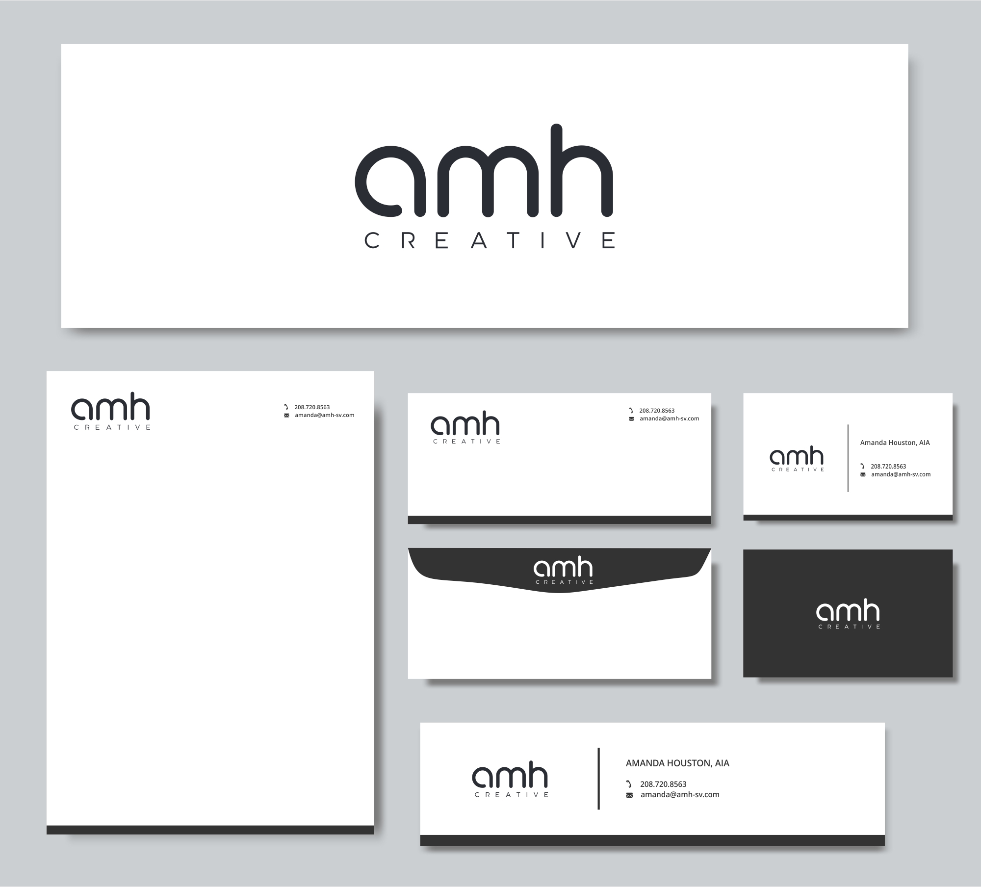 Logo Design by 92logo for AMH Consulting PLLC | Design #30283948