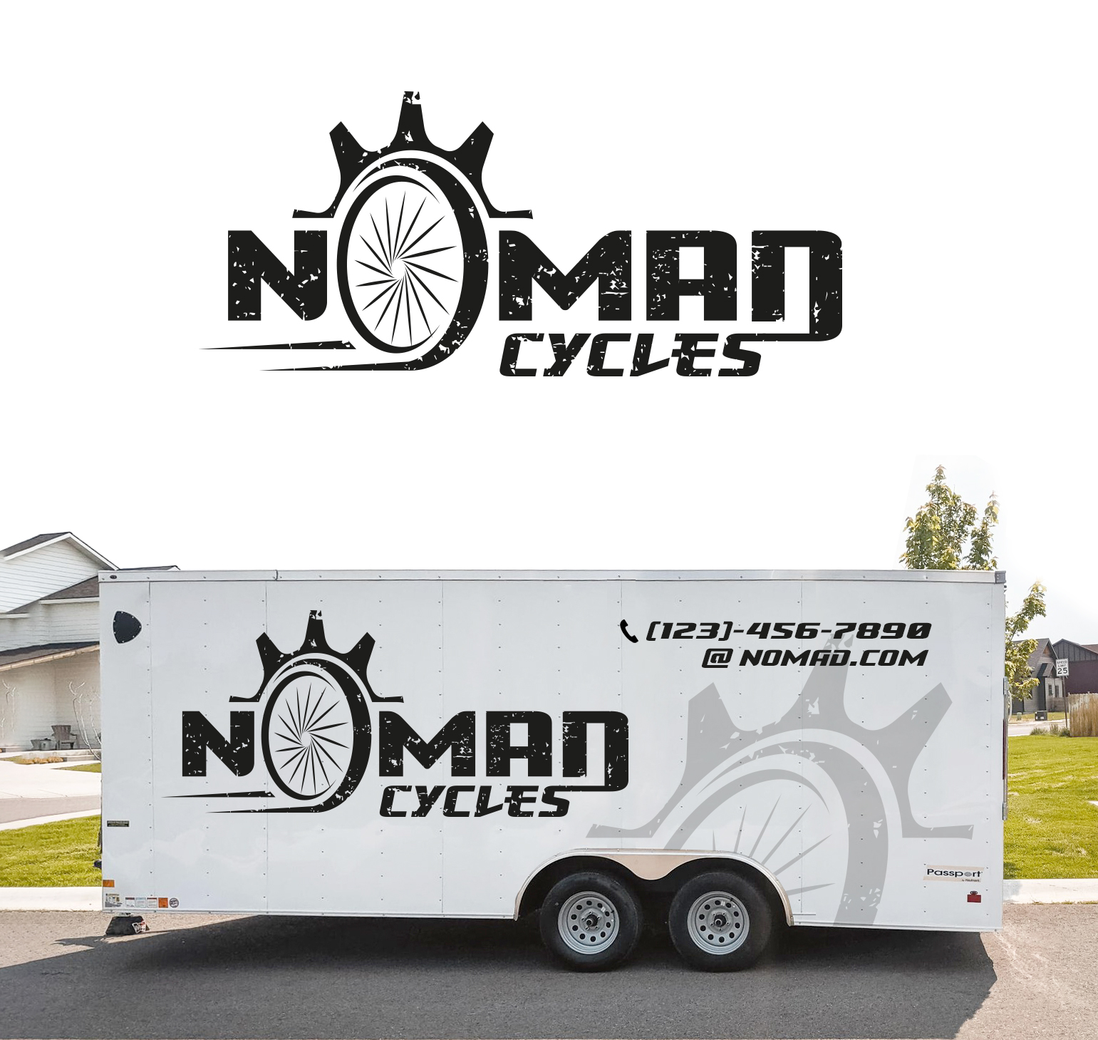 Graphic Design by aka_tee for Nomad Cycles | Design #30266889