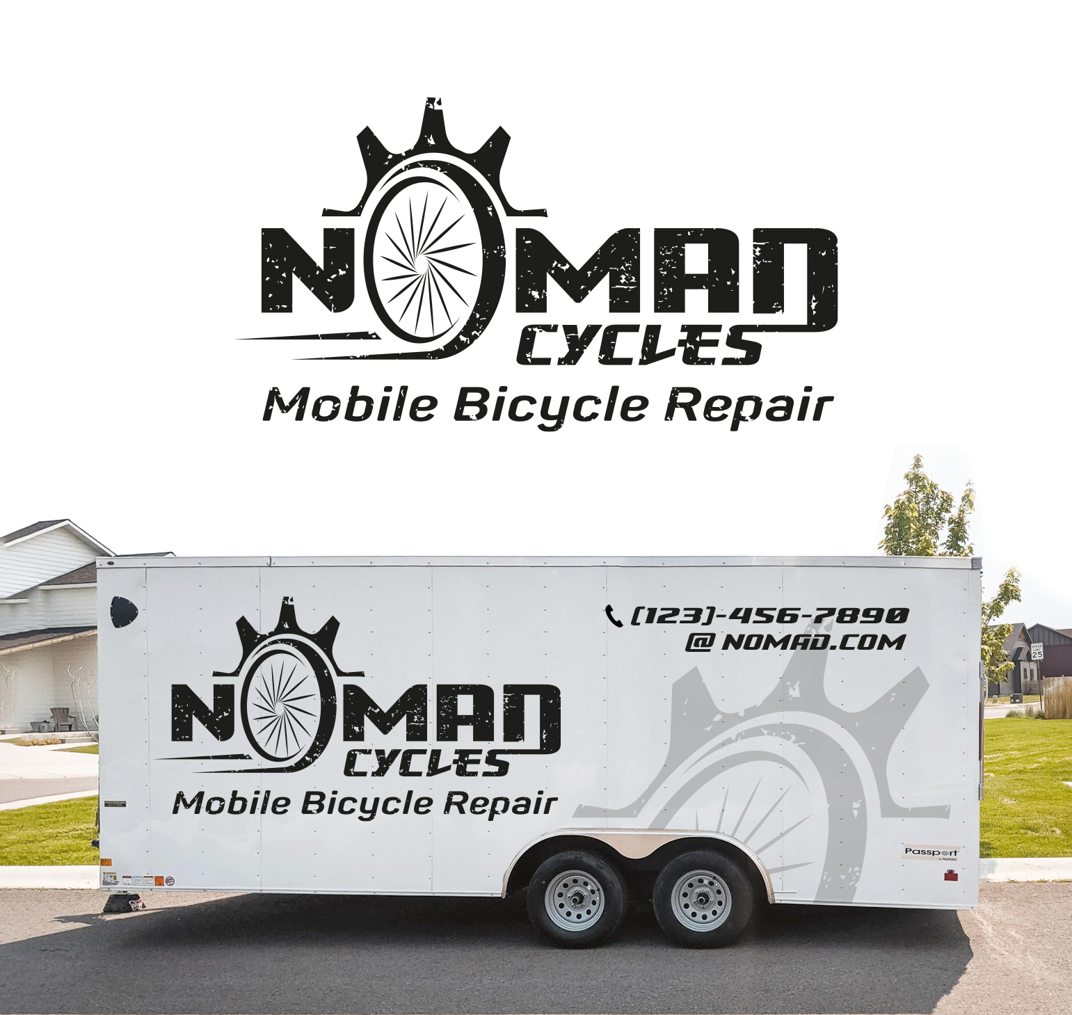 Graphic Design by aka_tee for Nomad Cycles | Design #30279869